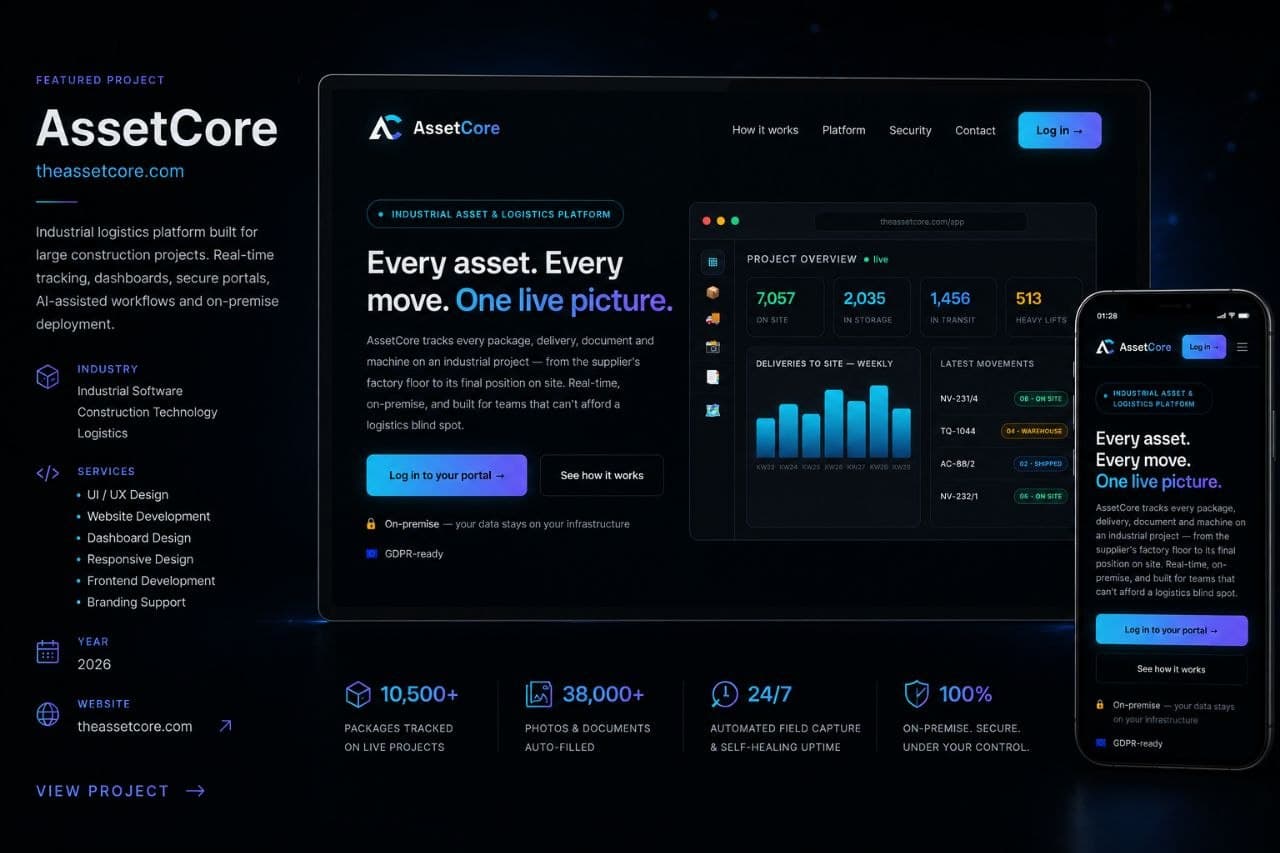 AssetCore — Industrial Logistics Platform